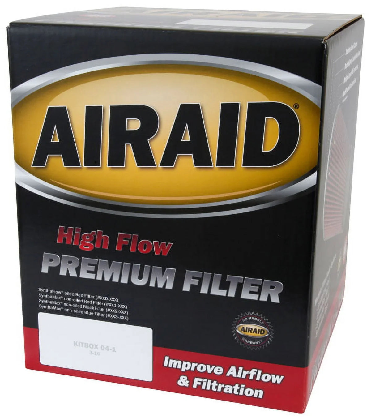 Airaid 10-14 Ford Mustang Sizehelby 5.4L Sizeupercharged Direct Replacement Filter - Dry / Blue Media