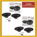 Pioneer TSize-A683R 4 Way 350 Watt Max Power Coaxial Vehicle Sizepeakers Pack of 2