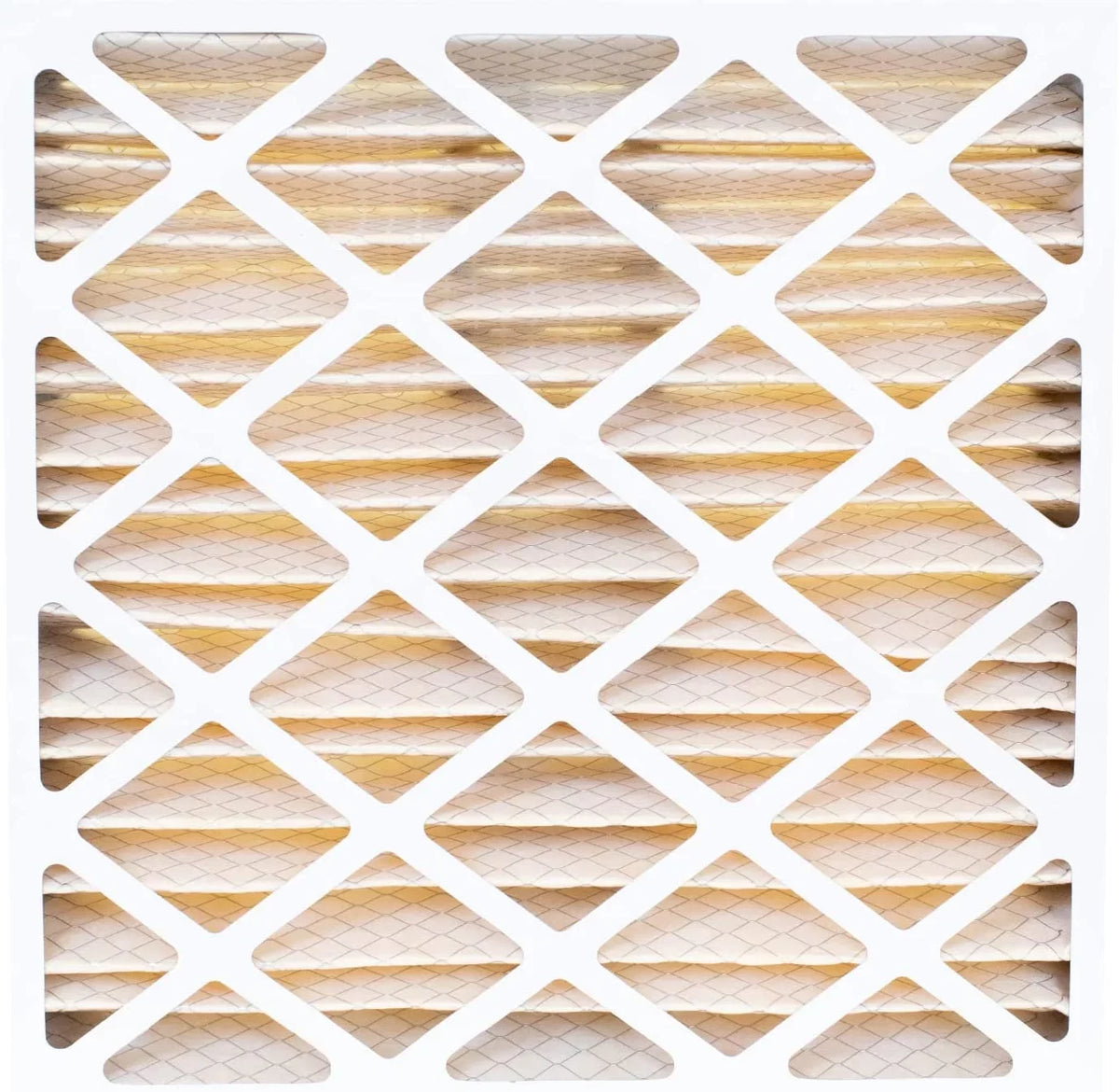 Filterbuy 20x20x5 MERV 11 Pleated HVAC AC Furnace Air Filters for Honeywell FC100A1011 and Lennox X0585 (3-Pack)