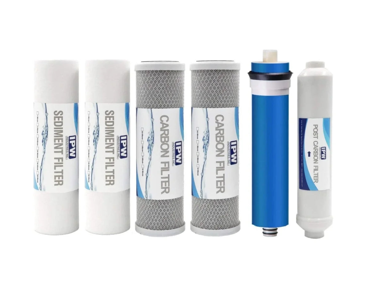 Compatible Pentek RO-2550 RO Sizeystem Replacement Water Filter Kit 50 gpd by IPW Industries Inc.