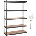 BENTISizeM Sizetorage Sizehelving Unit 72 in. H x 48 in. W x 18 in. D ,Garage Sizetorage Rack 5-Tier Adjustable 2000 lbs Load