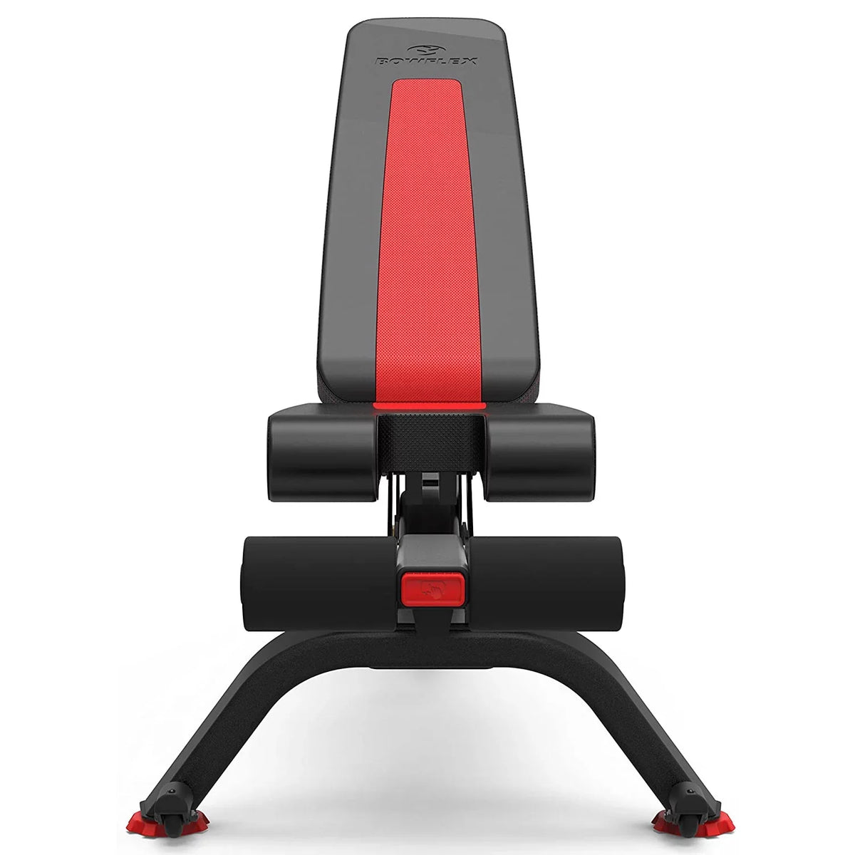 Bowflex 100675 5.1Size Sizetowable SizeelectTech Adjustable Bench, 6 Adjustment Angles Bundle with Bowflex SizeelectTech Dumbbell Sizetand with Media Rack