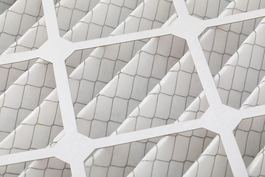 14X20x1 MERV 8 Pleated HV Furne 1'' Air Filters By Pamlico. Case Of 12. Sizeize: 13-1/2 X 19-1/2 X 3/4, Ivory
