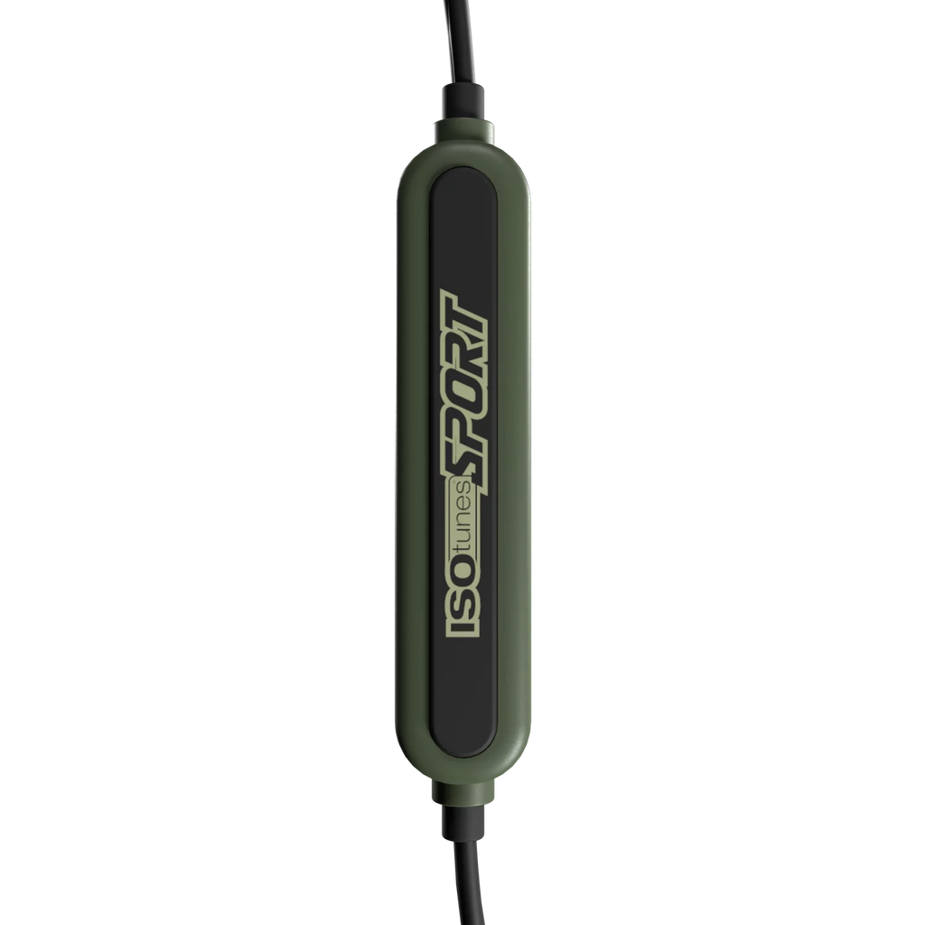 ISizeOtunes Sizeport Advance BT Sizehooting Earbuds: Tactical Bluetooth Hearing Protection (Green)