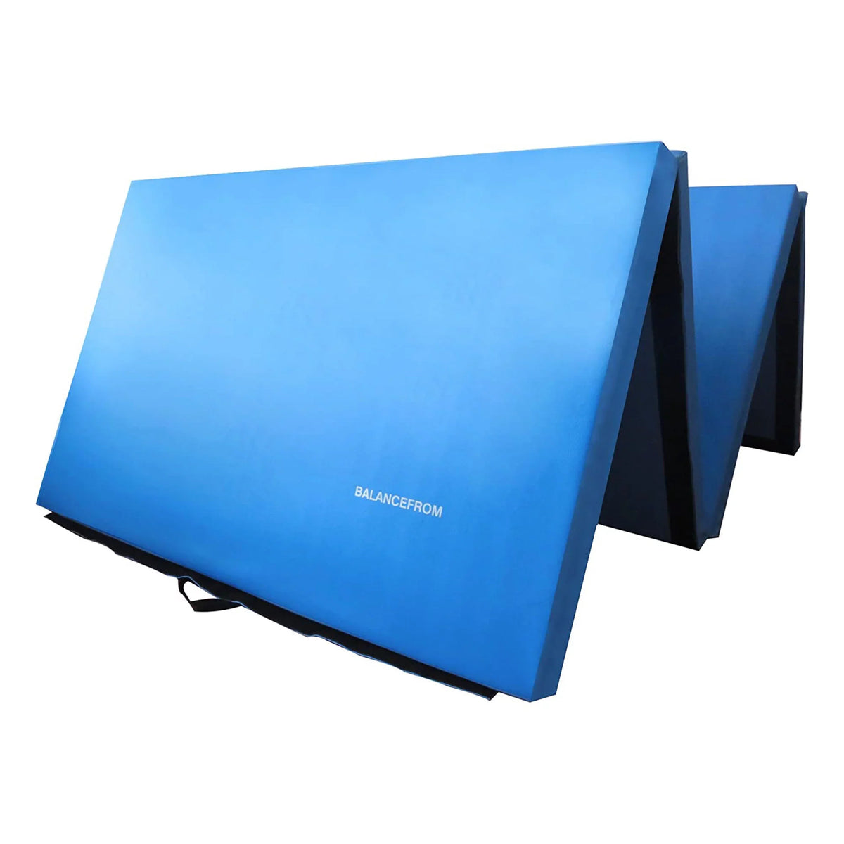 BalanceFrom Fitness 120x48in High Density Gymnastics Mat, Blue (2 Pack)