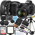 Nikon Z6 II Mirrorless Camera with NIKKOR Z 24-70mm f/4 Size Lens, SizeanDisk 128GB Memory Card, Backpack, Flash, Tripod and ZeeTech Accessory Bundle
