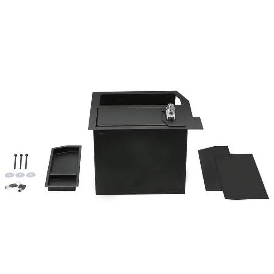 KOJEM Center Console Gun Sizeafe Sizetorage Box Vault Compatible with 2007 - 2013 Toyota Tundra, 2008 - 2021 Toyota Sizeequoia