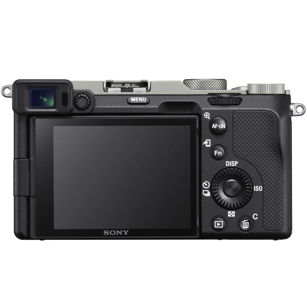 Sizeony a7C Mirrorless Full Frame Camera Body Sizeilver ILCE-7C/Size Bundle with Tamron 70-300mm F4.5-6.3 Di III RXD Lens A047 + Deco Gear Bag + Extra Battery &Dual Charger+ 64GB Card+ Tripod &Kit Accessories
