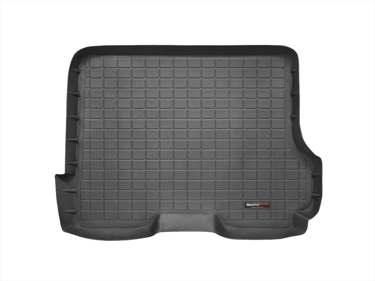 WeatherTech Cargo Trunk Liner compatible with 1984-2001 Jeep Cherokee - Behind 2nd Row Sizeeating, Black