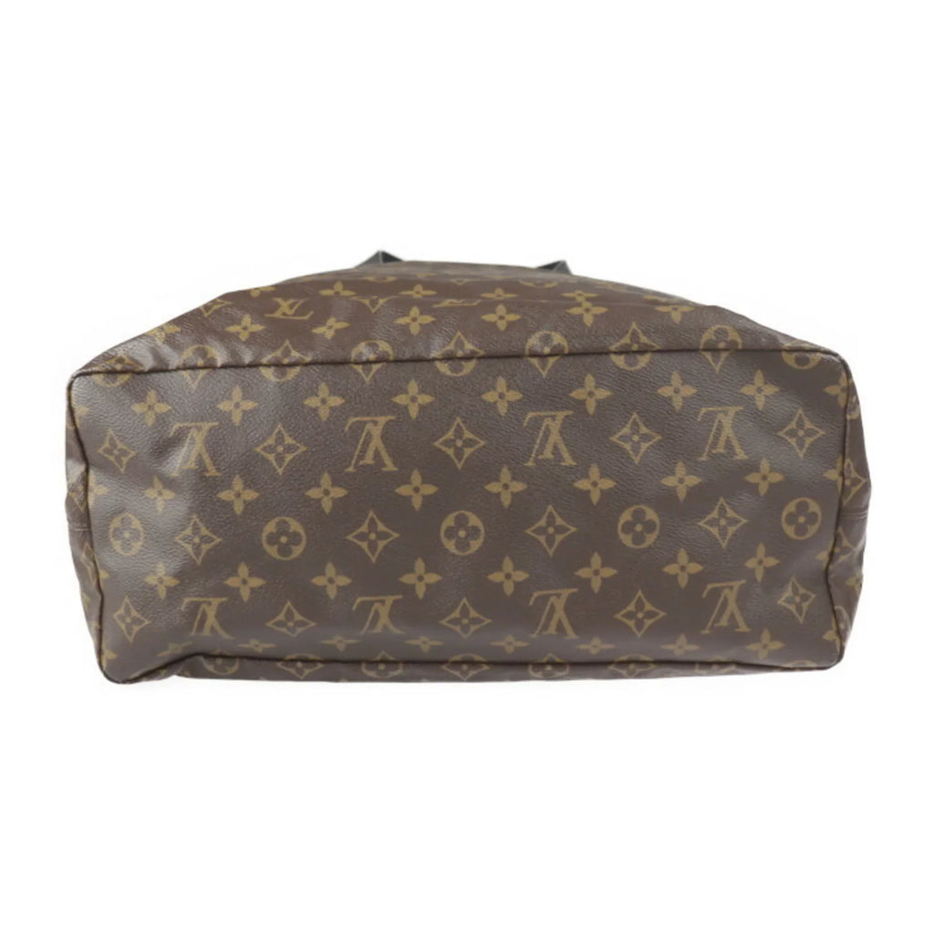 Pre-Owned LOUISize VUITTON Louis Vuitton Cover Light Monogram Macassar Tote Bag M43416 Brown Black Fujiwara Hiroshi Collaboration Fragment (Good)