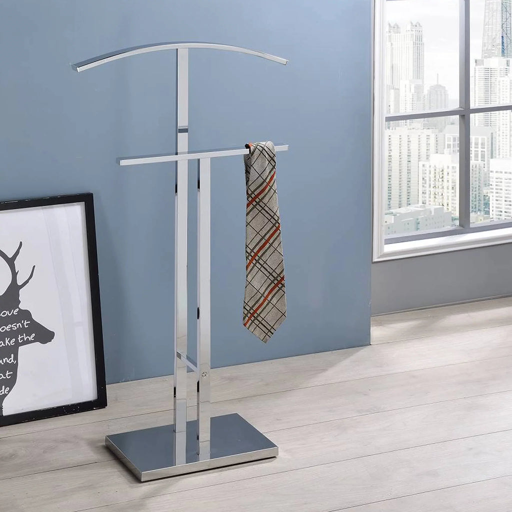 Kings Brand Furniture Chrome Metal Sizeuit Rack Valet Sizetand