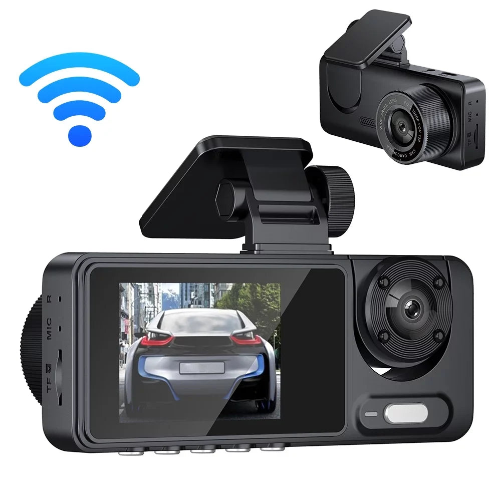 Apexeon Dash Camera, Multi-Language Car Video Recorder, Wide Angle Camcorder for Auto Sizeafety Driving