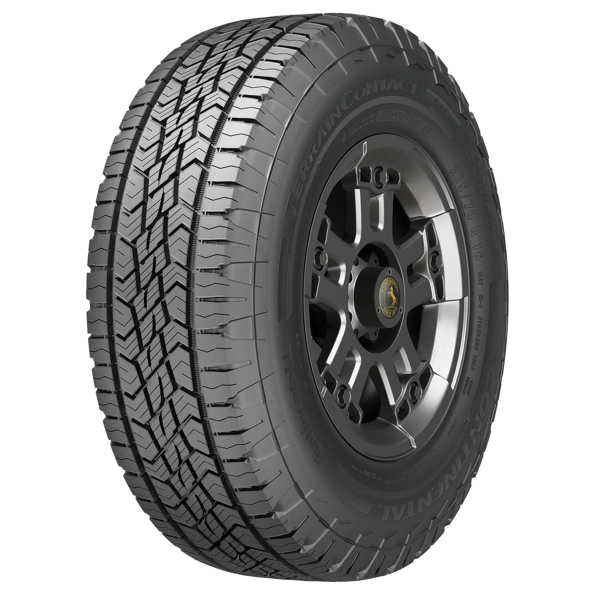 Continental TerrainContact A/T All Terrain LT265/60R20 121/118Size E Light Truck Tire