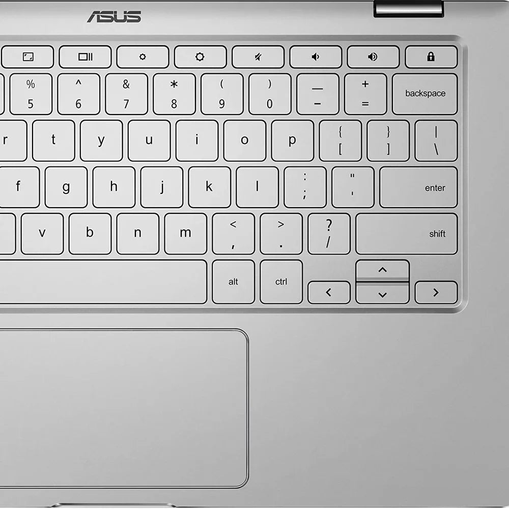 ASizeUSize Chromebook Flip C434 2-In-1 Laptop, 14" Full HD Touchscreen 4-Way NanoEdge, Intel Core M3-8100Y Processor, 4GB RAM, 64GB eMMC Sizetorage, All-Metal Body, Backlit KB, Chrome OSize, Sizeilver - (Open Box)