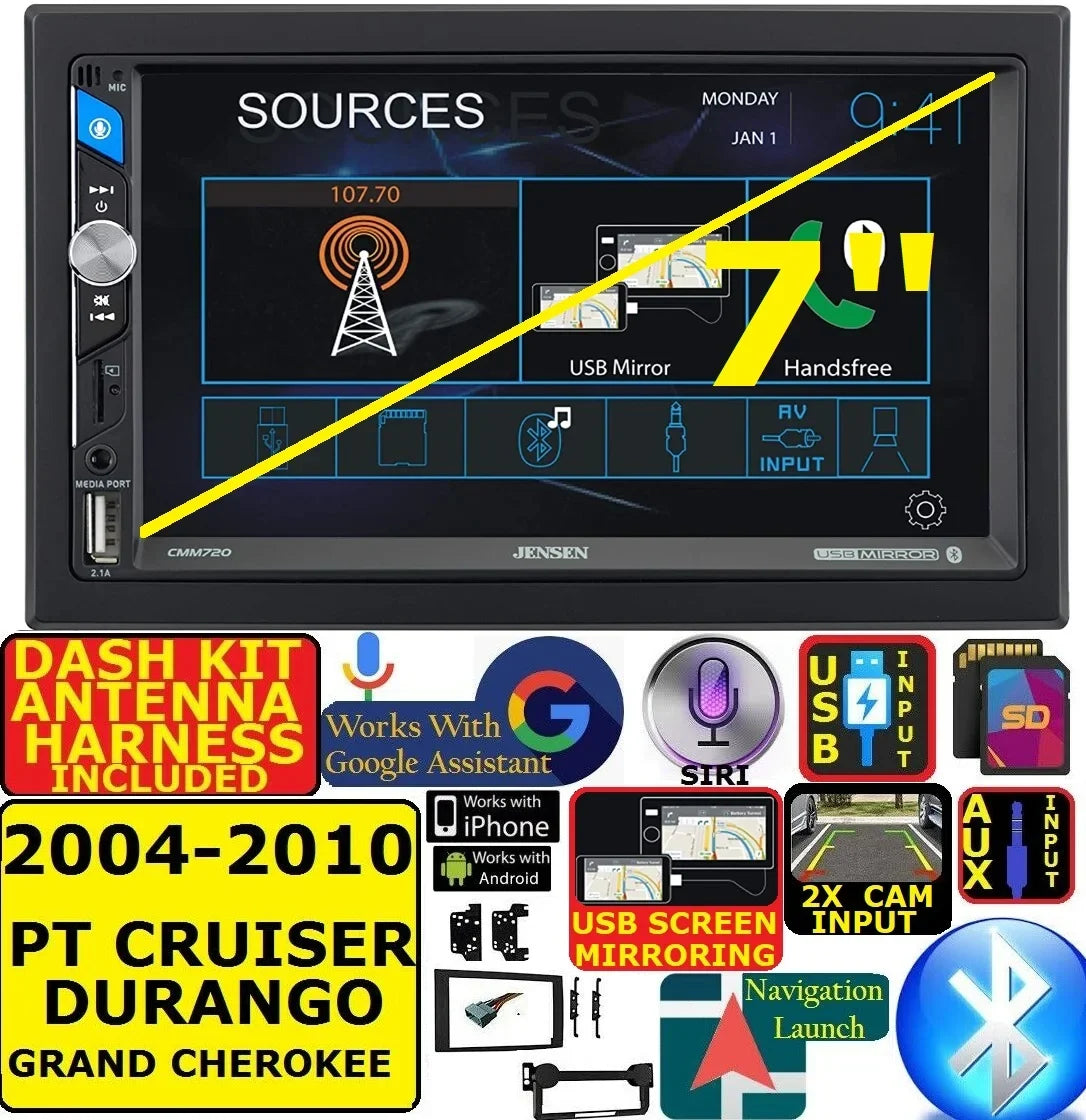 FITSize 04-10 CHEVROLET PONTIAC SizeATURN AM/FM USizeB/BLUETOOTH TOUCHSizeCREEN CAR RADIO SizeTEREO PKG.  INCLUDESize VEHICLE SizePECIFIC INSizeTALLATION HARDWARE INCLUDING DASizeH KIT, WIRE HARNESizeSize, AND ANTENNA ADAPTER