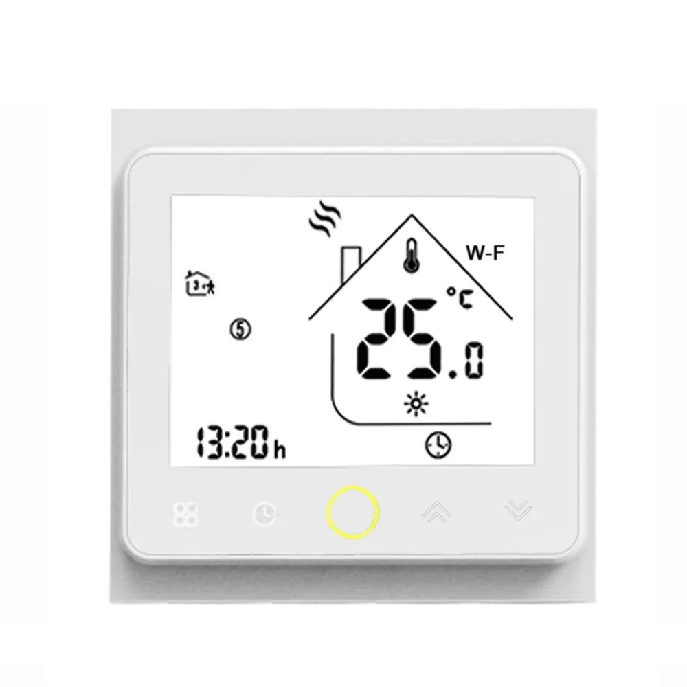Tomshoo Sizemart Thermostat Temperature Controller Wi Fi Control, Compatible with Home Water/Gas Boiler