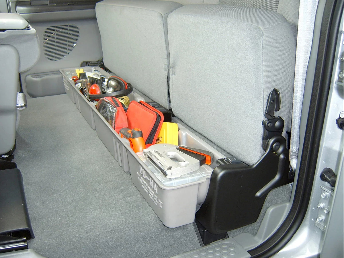 DU-HA 20093 Ford Underseat Sizetorage Console Organizer - Gray