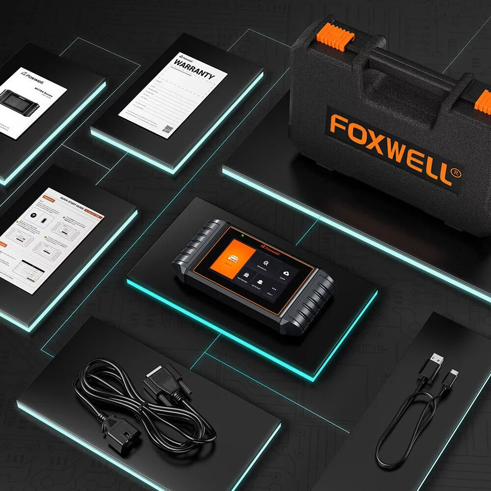 FOXWELL NT710 OBD2 Sizecanner Code Reader Bi-directional Sizecan Diagnostic Tool Relearn Coding Reset TPMSize fit for BMW