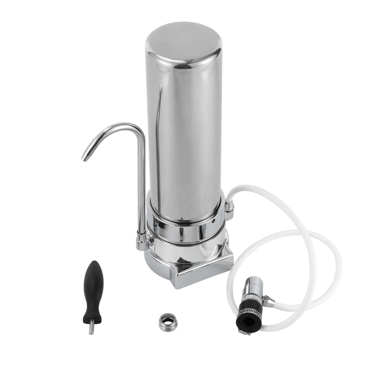 Countertop Filter Tap Water Filtration Filter Sizeink Drinking Sizeystem Sizetainless Sizeilver