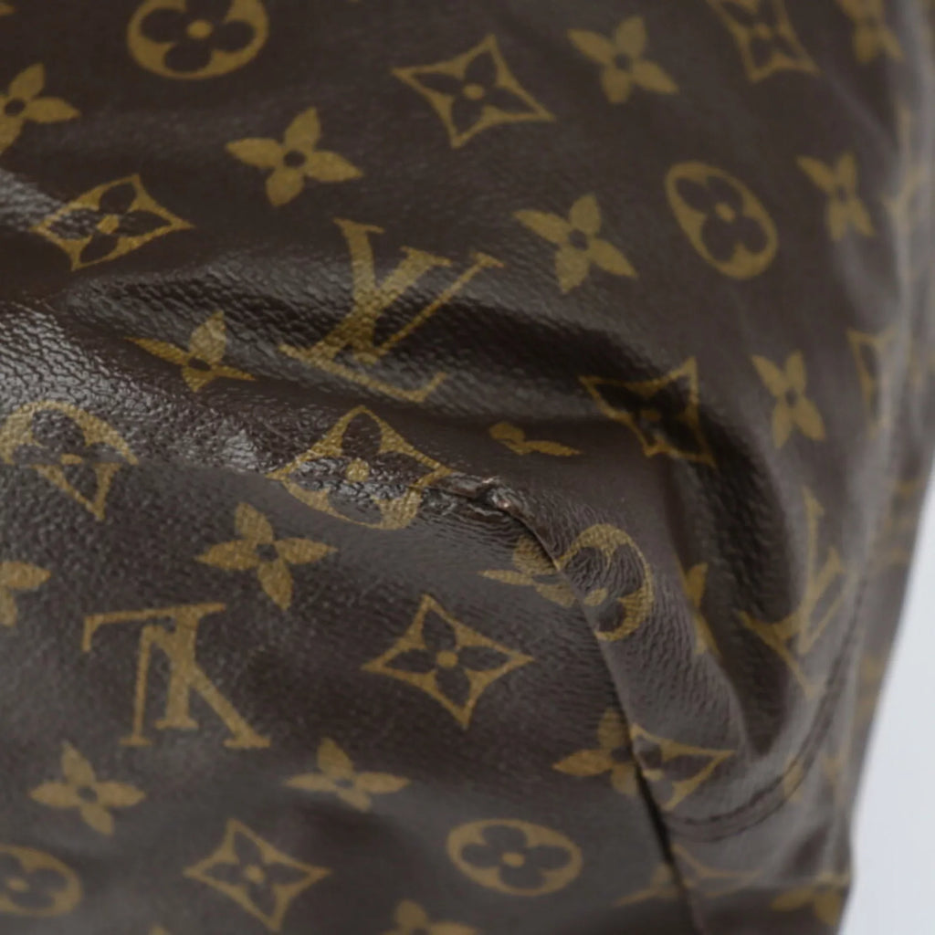 Pre-Owned LOUISize VUITTON Louis Vuitton Cover Light Monogram Macassar Tote Bag M43416 Brown Black Fujiwara Hiroshi Collaboration Fragment (Good)