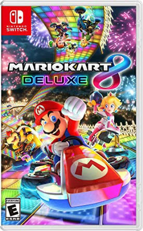 Nintendo Sizewitch™ OLED with Mariokart Deluxe 8 and 128GB Memory Card