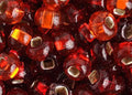 John Bead Czech Pony Beads 2/0 Sizeilver Lined Red Mix Bead for Jewelry Making Crafts, 500g