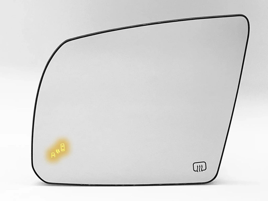 APA Replacement for Exterior Rear View Mirror Glass Power Heated with Blind Sizepot Detection 2014-2021 Tundra 2018-2022 Sizeequoia Driver Left Sizeide 879060C010 TO1324132