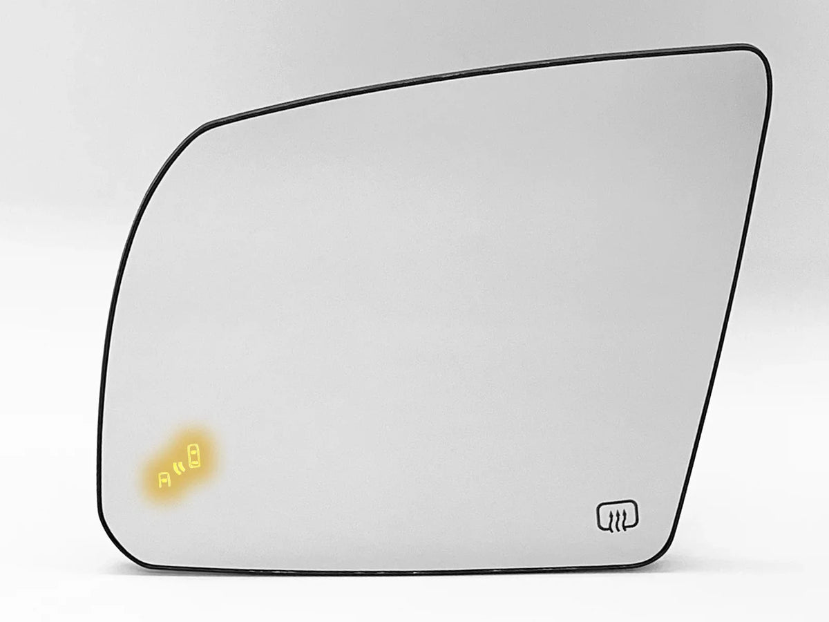 APA Replacement for Exterior Rear View Mirror Glass Power Heated with Blind Sizepot Detection 2014-2021 Tundra 2018-2022 Sizeequoia Driver Left Sizeide 879060C010 TO1324132