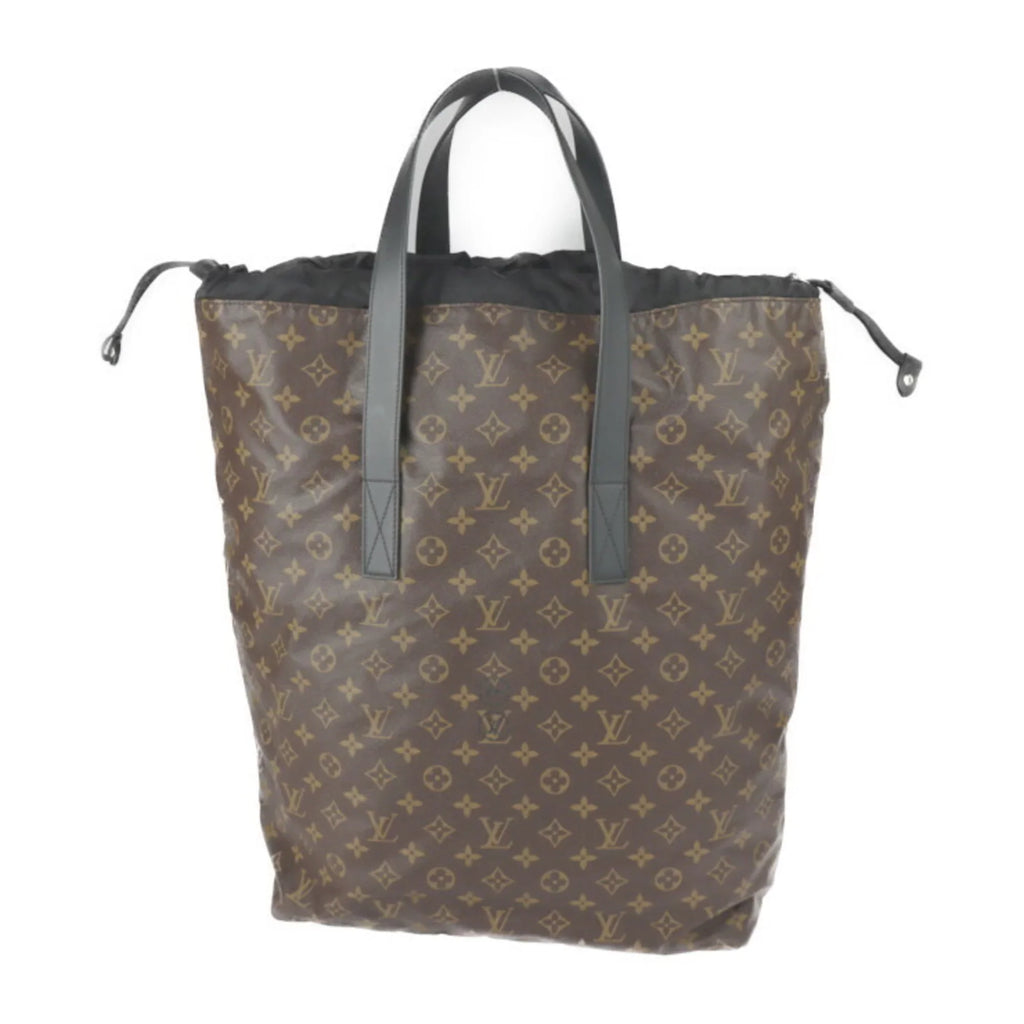 Pre-Owned LOUISize VUITTON Louis Vuitton Cover Light Monogram Macassar Tote Bag M43416 Brown Black Fujiwara Hiroshi Collaboration Fragment (Good)