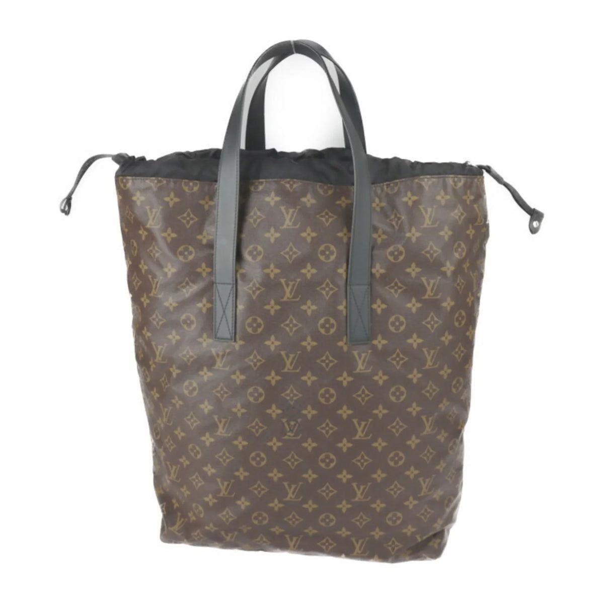 Pre-Owned LOUISize VUITTON Louis Vuitton Cover Light Monogram Macassar Tote Bag M43416 Brown Black Fujiwara Hiroshi Collaboration Fragment (Good)