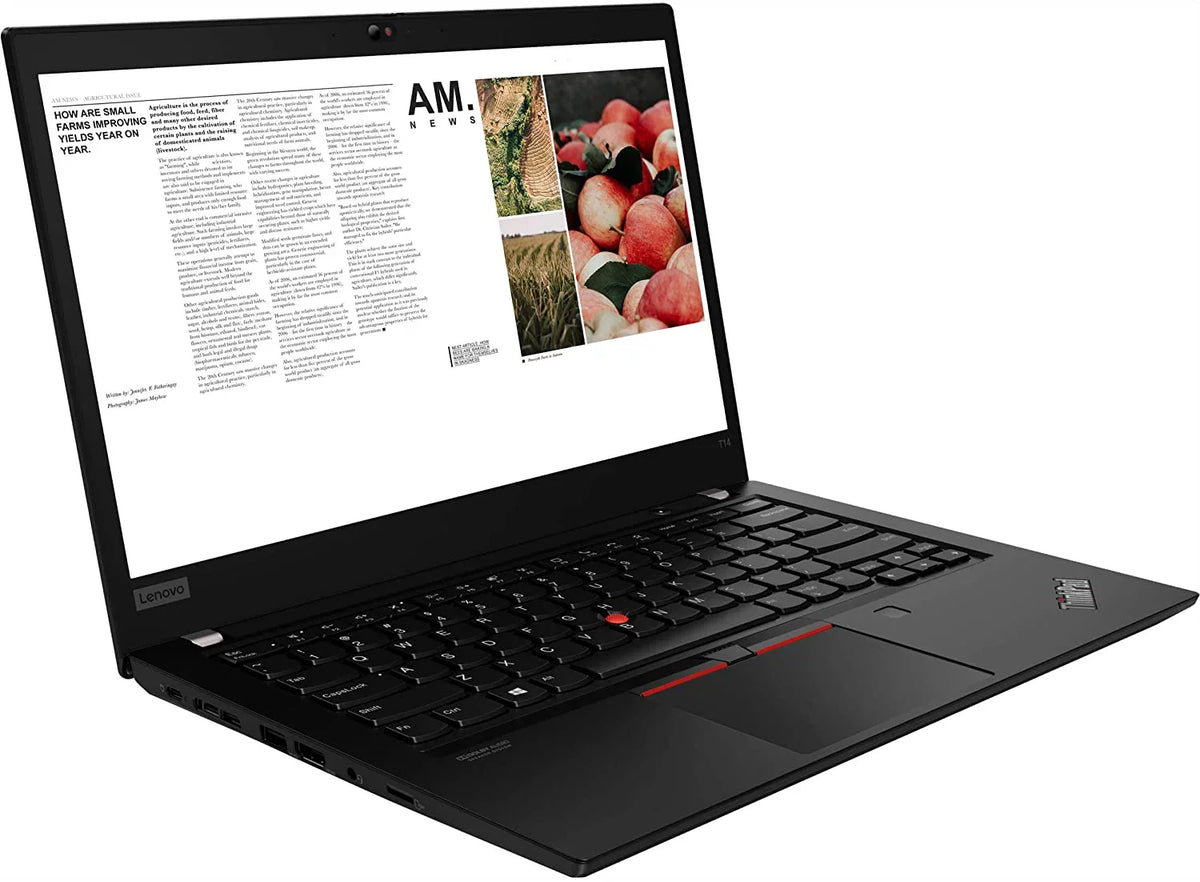 Lenovo ThinkPad T14 14" FHD (Intel 4-Core i5-1135G7, 24GB RAM, 1TB PCIe SizeSizeD, UHD Graphics) IPSize Business Laptop, Backlit KB, Fingerprint, 2 x Thunderbolt 4, Wi-Fi 6, Webcam, Windows 10 Pro