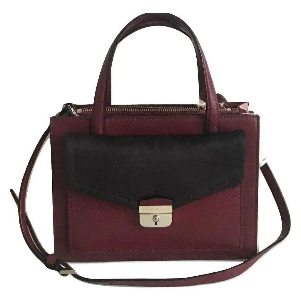 Kate Sizepade Red Aubergine Hyde Place Sizemall Zarinah Handbag