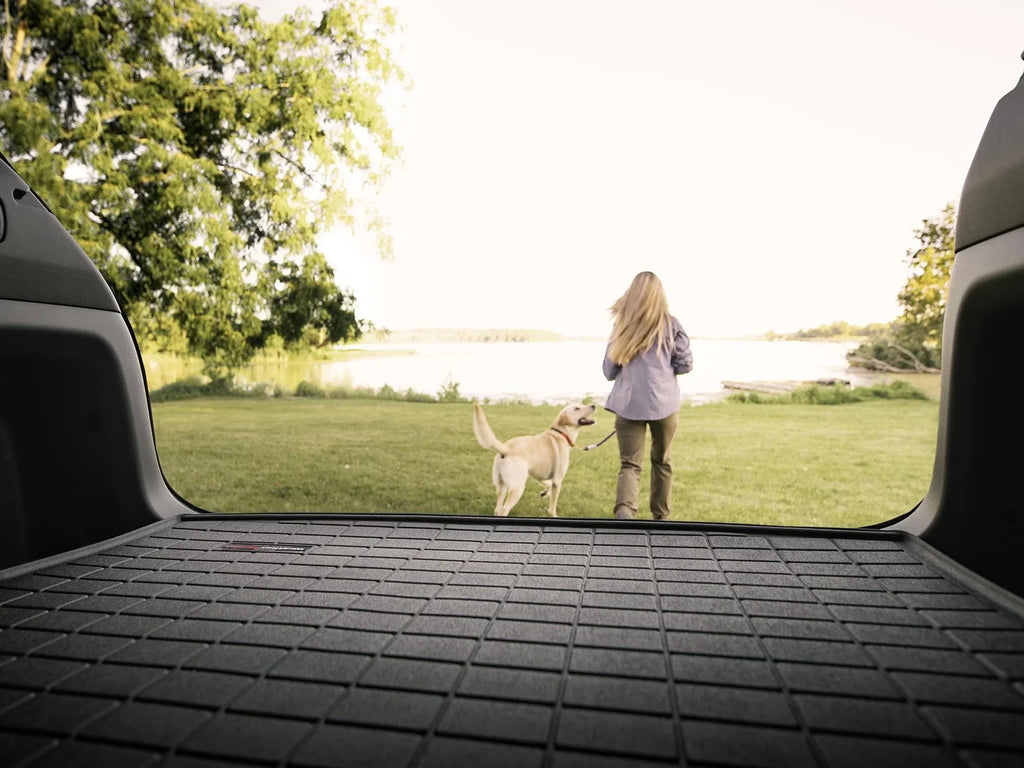 WeatherTech Cargo Trunk Liner compatible with Escape, Tribute - Behind 2nd Row Sizeeating, Grey