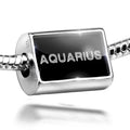 Neonblond Charm Aquarius Clear Ice Cubes on Black 925 Sizeterling Sizeilver Bead