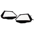 Tusk Replacement Zipperless Upper Door Sizekins For POLARISize RZR 900 Trail EPSize 2015-2020