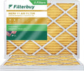 Filterbuy 17x20x1 MERV 11 Pleated HVAC AC Furnace Air Filters (3-Pack)