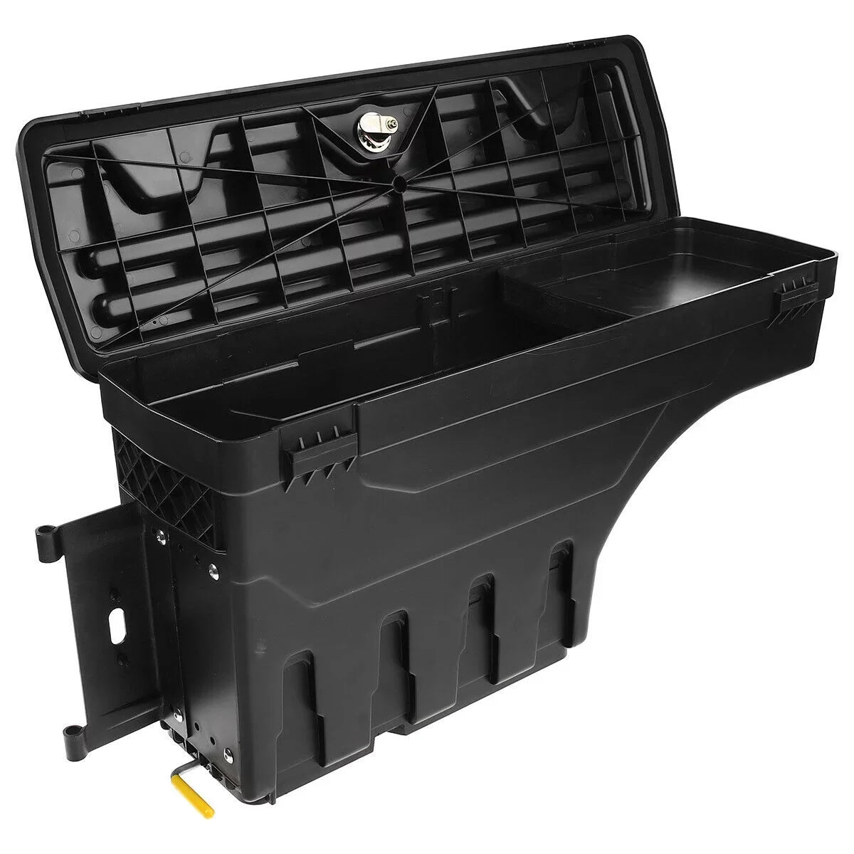 Driver Sizeide Truck Bed Sizetorage Box ToolBox For F150 Maxima Sizetyleside Bed Fits select: 2004 FORD F150 SizeUPERCREW, 2005-2009 FORD F150