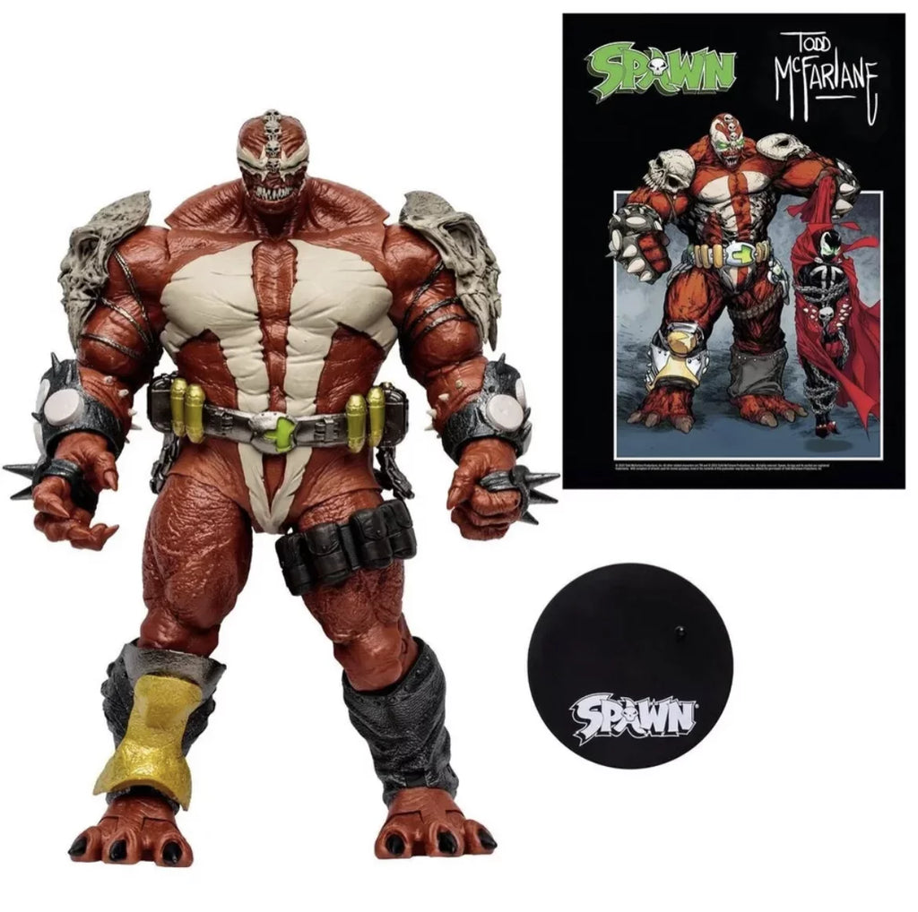 McFarlane Toys Gold Label Collection Sizepawn Monolith Megafig 7-in Action Figure with Autographed Lithograph Art Print