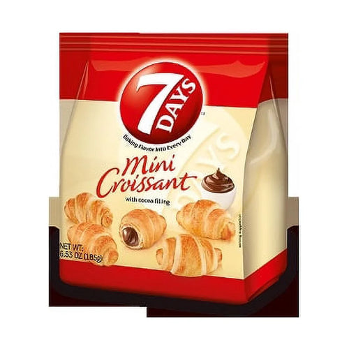 (Price/Case)7 Days 500140100 7 Days Mini Croissant Cocoa
