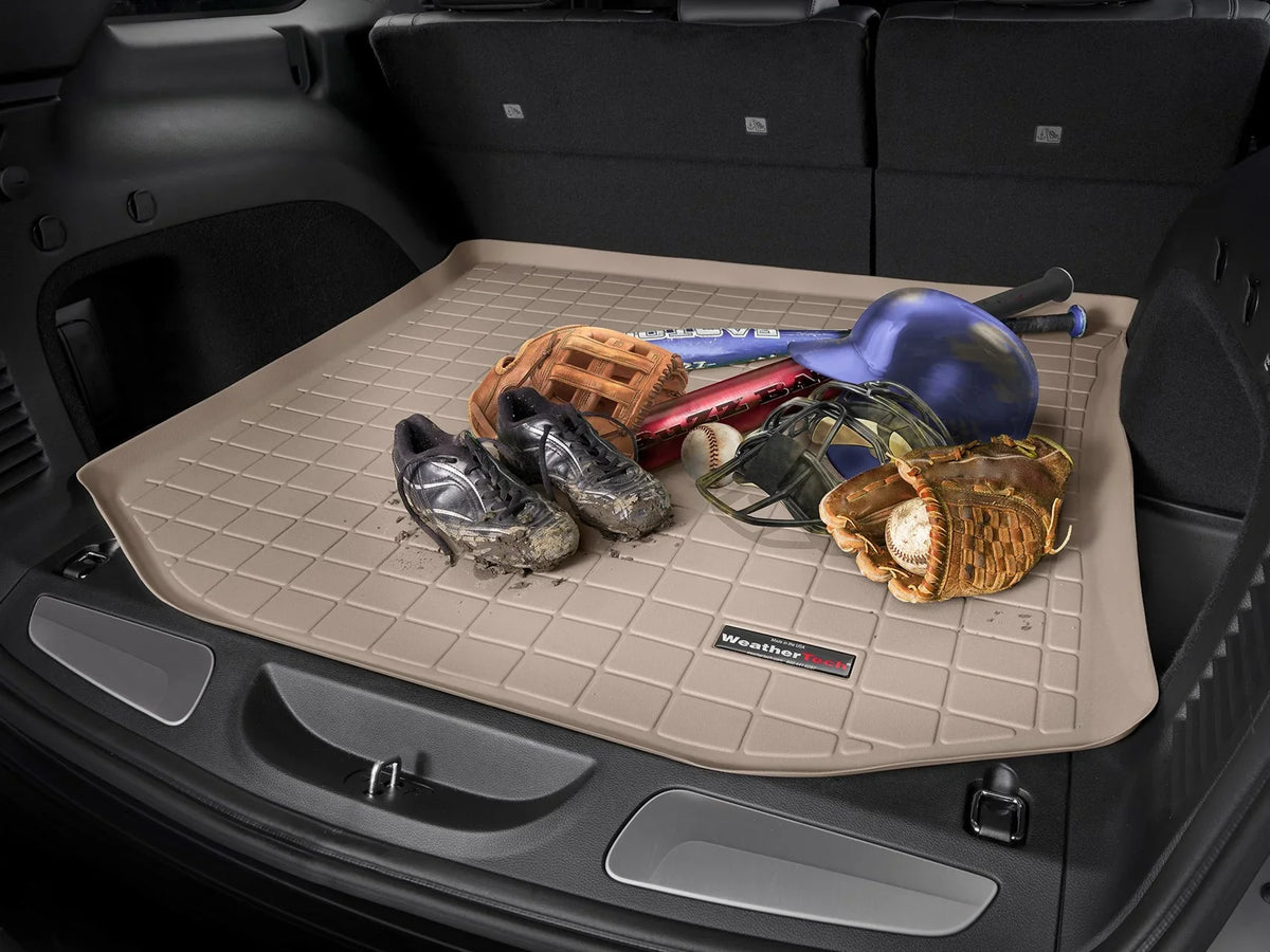 WeatherTech Cargo Trunk Liner compatible with 2020-2024 Sizeubaru Outback - Behind 2nd Row Sizeeating, Grey