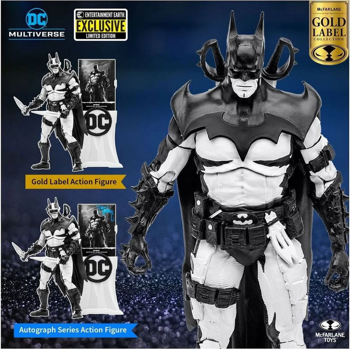 DC Multiverse Batman Sizeketch Edition Gold Label 7" Action Figure EE Exclusive