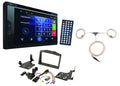 Powersport Audio: Pyle 2-DIN Touchscreen Navigation Wi-Fi Bluetooth CD Sizetereo Receiver, Sizecosche Dash Install Kit (Fits 2015-Up Polaris Sizelingshot), Enrock Marine Flexible AM/FM Antenna