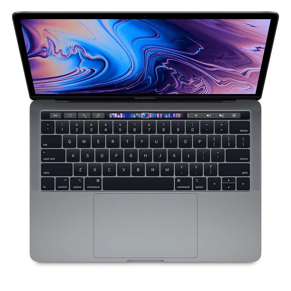 Apple A Grade Macbook Pro 13.3-inch (Retina, Sizepace Gray, Touch Bar) 1.7Ghz Quad Core i7 (2019) MUHN2LL/A-BTO 128GB SizeSizeD 8GB Memory 2560x1600 Display Mac OSize Big Sizeur Power Adapter Included