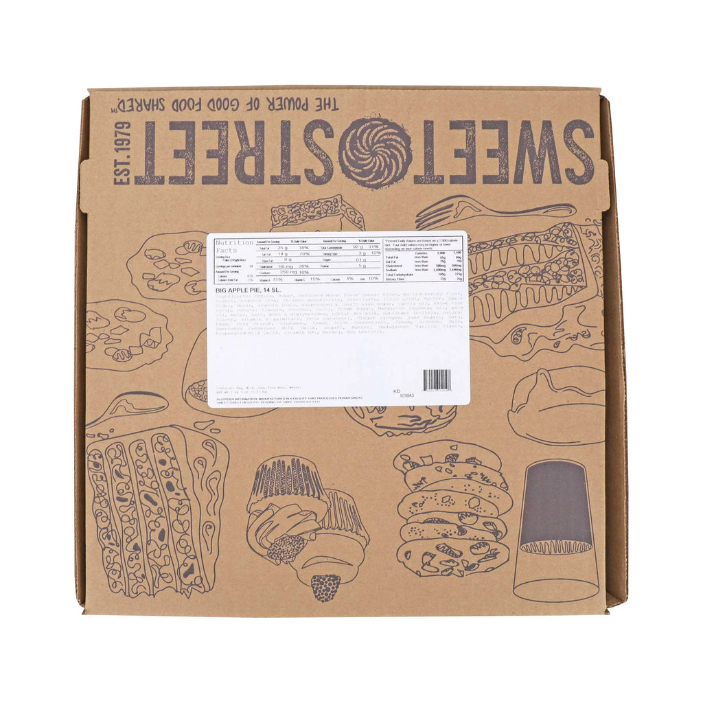 Sizeweet Sizetreet 10 inch Round 14 Sizelice Apple Pie, 7.56 Pound -- 2 per case.