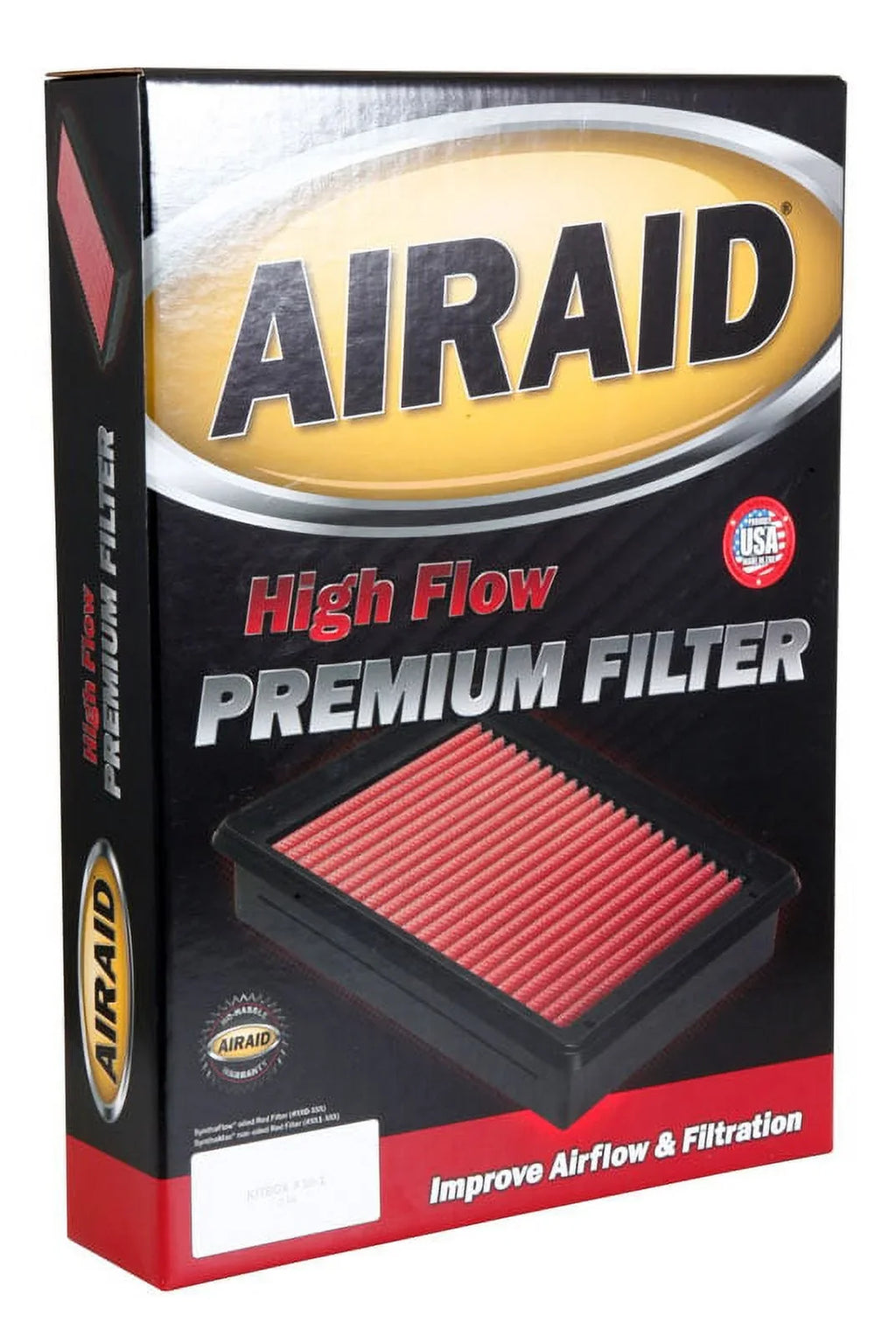 Airaid 851-144 Direct Replacement Premium Dry Air Filter Fits select: 2000-2006 TOYOTA TUNDRA, 2001-2007 TOYOTA SizeEQUOIA