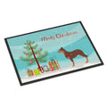 Merry Christmas Tree Dog Art Indoor or Outdoor Mat
