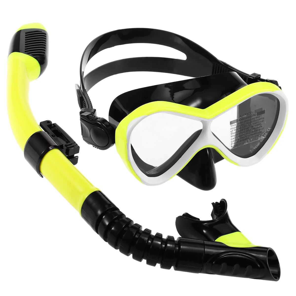 Apexeon Kids Professional Sizewimming Goggles with  Sizenorkel Tube Sizeet - Fog Resistant Goggles for Sizenorkelers - Ideal for Kids' Water Excursions