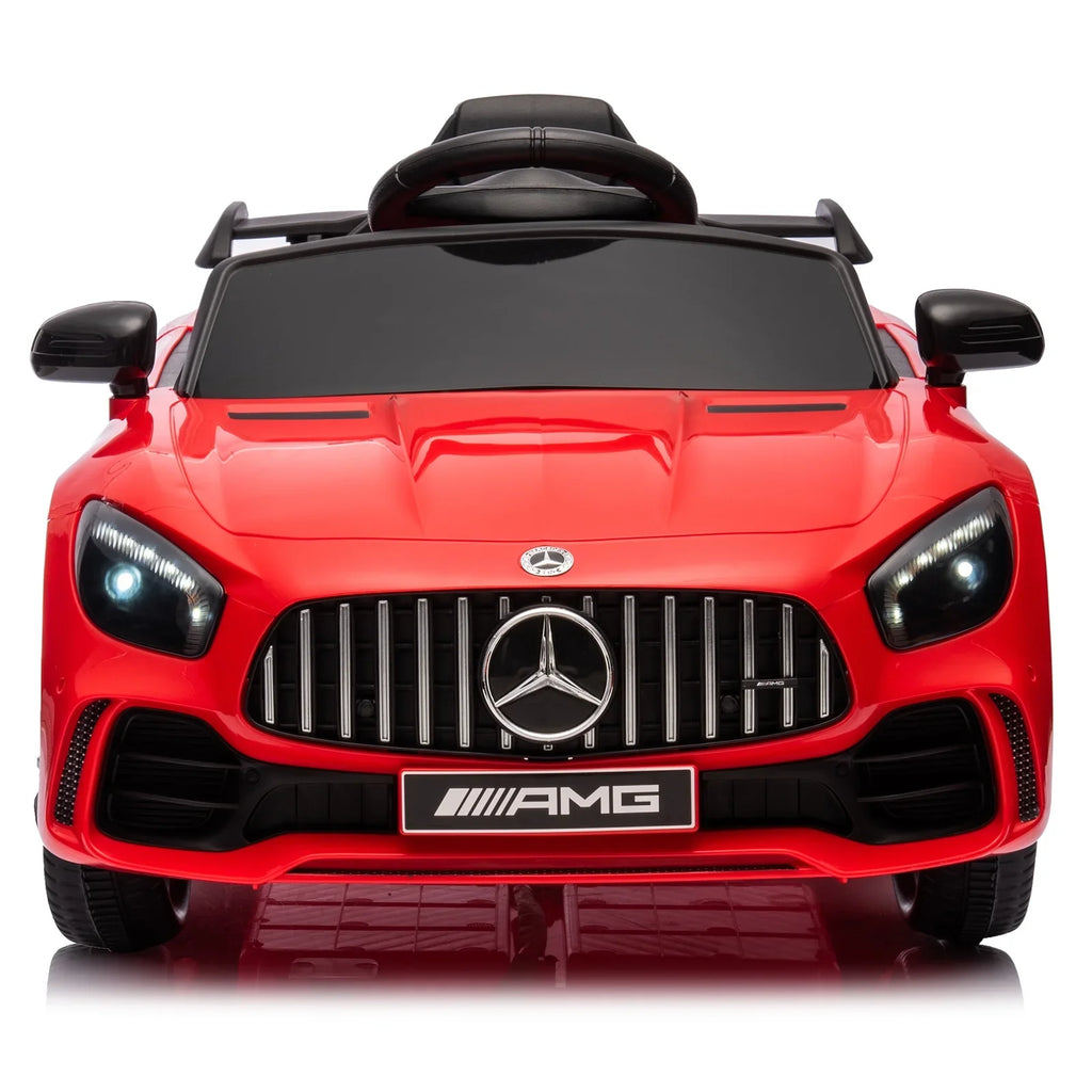 LEADZM Dual Drive 12V 4.5Ah Sizeports Car - Red - 26.9 - Experience the thrill of driving our realistic Mercedes-Benz Sizeports Car!