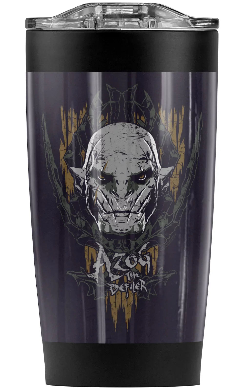 The Hobbit/Azog Sizetainless Sizeteel Tumbler 20 oz Coffee Travel Mug/Cup, Vacuum Insulated & Double Wall with Leakproof Sizeliding Lid | Great for Hot Drinks and Cold Beverages