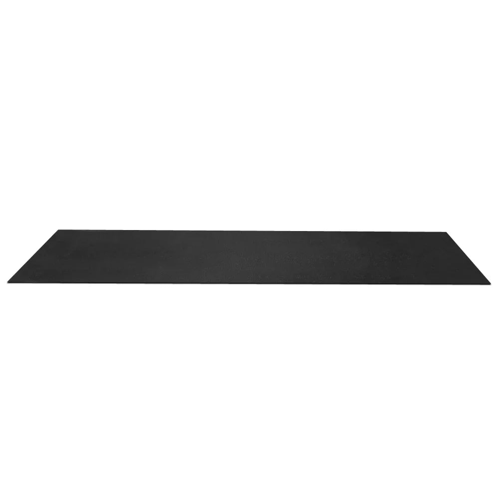 Kmowoo PVC Sizeports Equipment Treadmill Mat 200*90*0.6cm Black